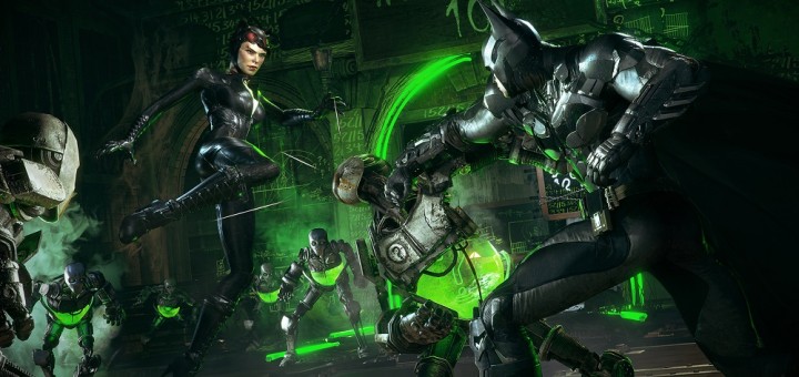 Catwoman and batman gameplay batman arkham knight