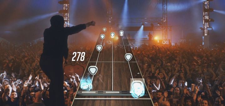 Guitar hero live gameplay