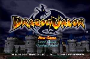 Dragon Valor Title Screen