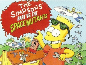 The Simpsons bart vs the space mutants image