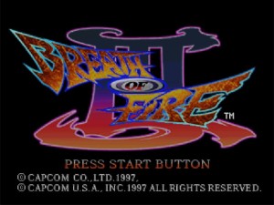 Breath of Fire III 3Title Screen