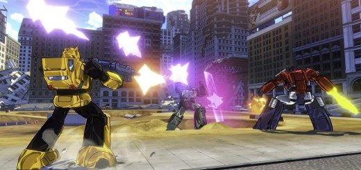 Transformers Devastation BumbleBee firing shots