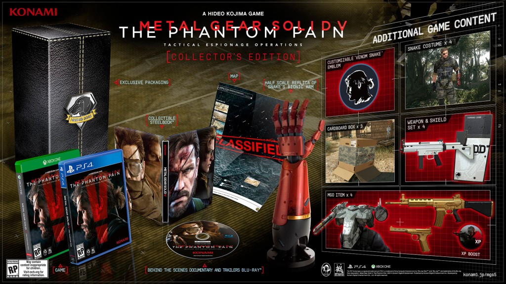 Metal gear Solid V Collector's Edition