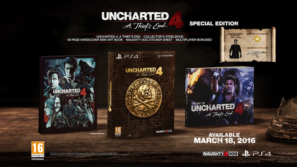 Uncharted 4 Collector's Edition