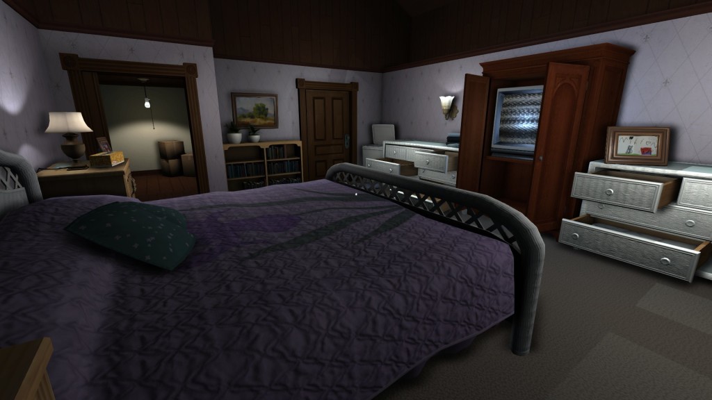 Gone Home image walking